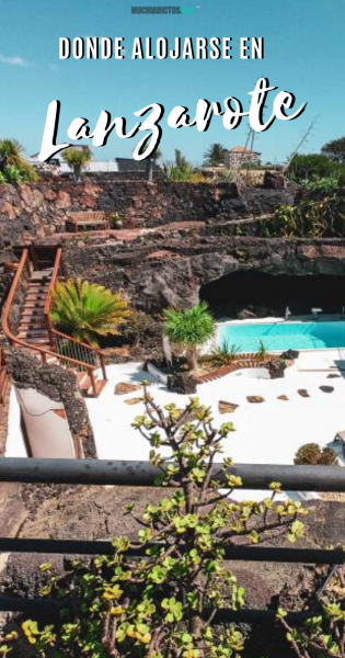 Donde alojarse en Lanzarote e, Pinterest.