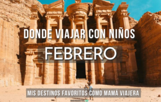 Dónde viajar con niños en Febrero