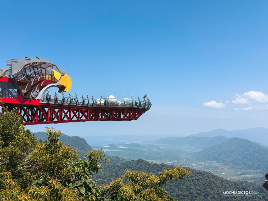 Eagle nest otra atracción que visitar en el teleférico de LangKawi