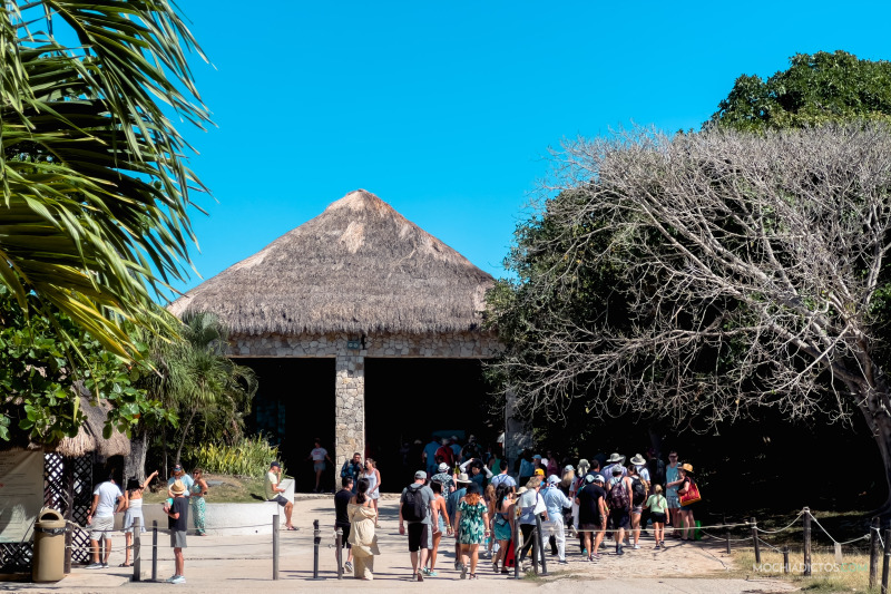 Entrada Tulum cuando nos fuimos