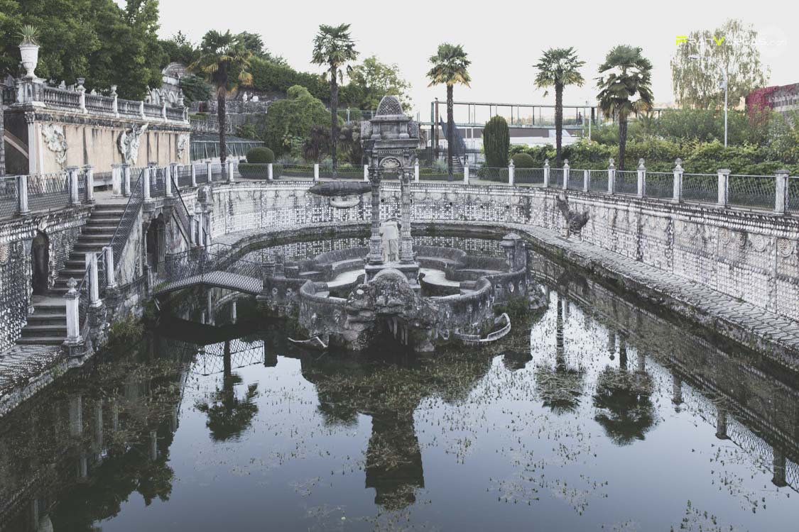 Parque del pasatiempo en Betanzos