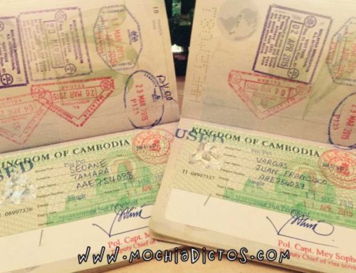 Visado de Camboya, entrando por tierra desde Tailandia.