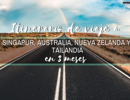 Itinerario de viaje a Singapur, Australia, Nueva Zelanda y Tailandia en 3 meses.