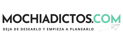 Mochiadictos – Blog de viajes para viajar por libre. Logo