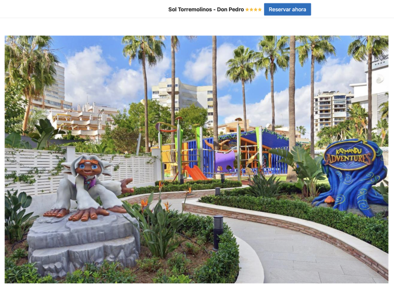 Mejor Hotel para niños en Torremolinos