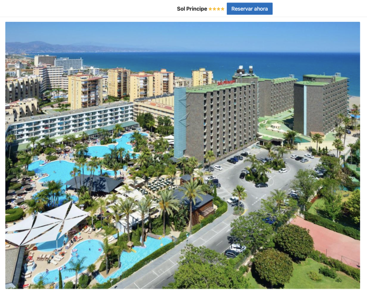 Mejor hotel con piscina para niños en Torremolinos