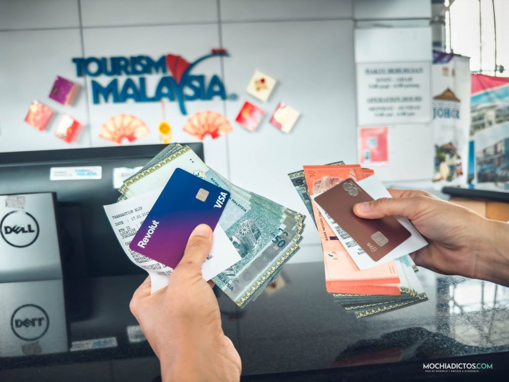 Mejor tarjeta sacar dinero en Malasia