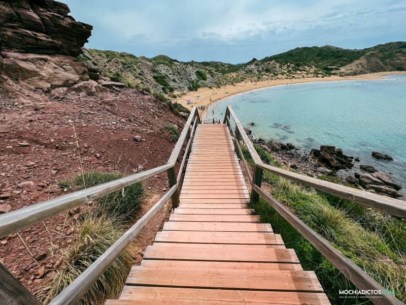 Mejores playas del norte de Menorca con niños