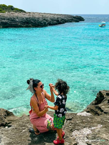 Mejores playas menorca con niños Es Talaier