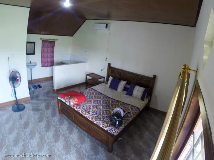 Nuestra habitación enorme en Soca House