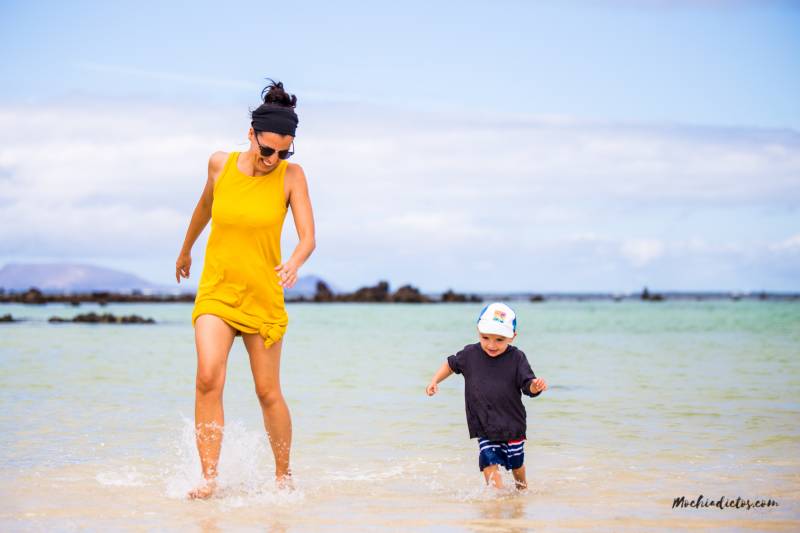 Playas en Lanzarato para niños