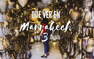 Que ver en Marrakech en 3 días www.mochiadictos.com