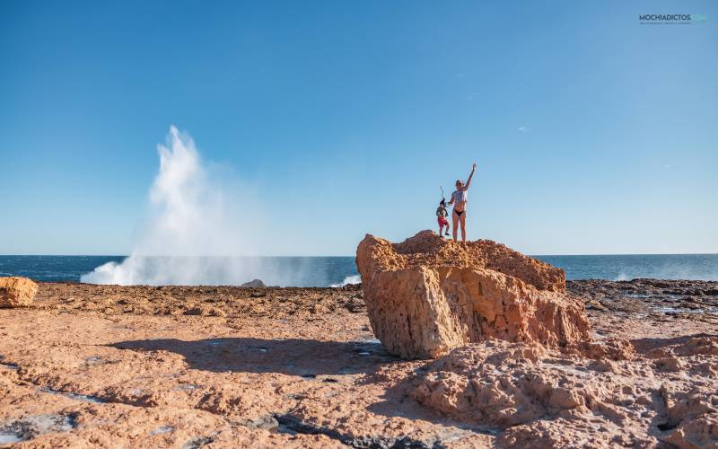 Quoba Blow Holes Ruta Perth a Broome
