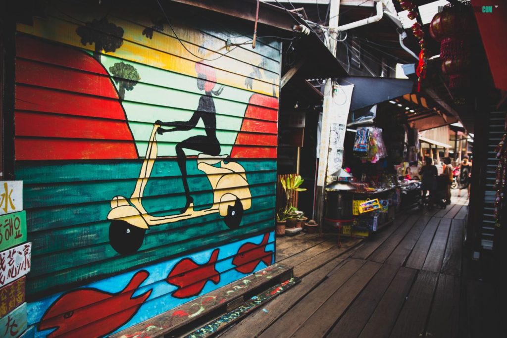 Tiendas en Clan Jetties Penang