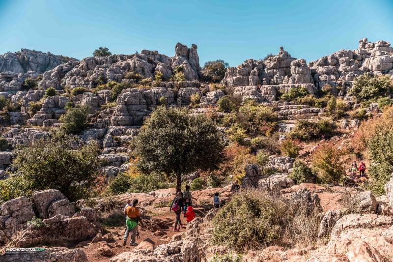 Torcal de Antequera en familia