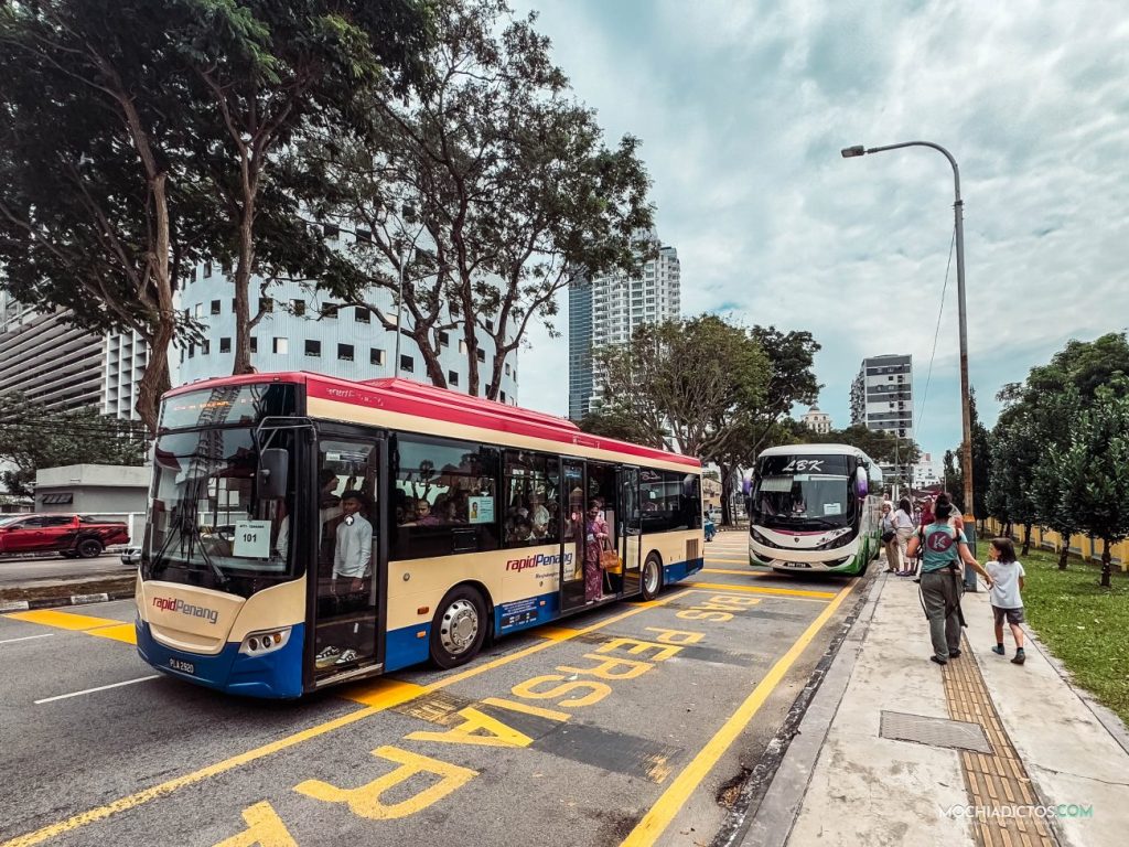Transporte publico en Penang