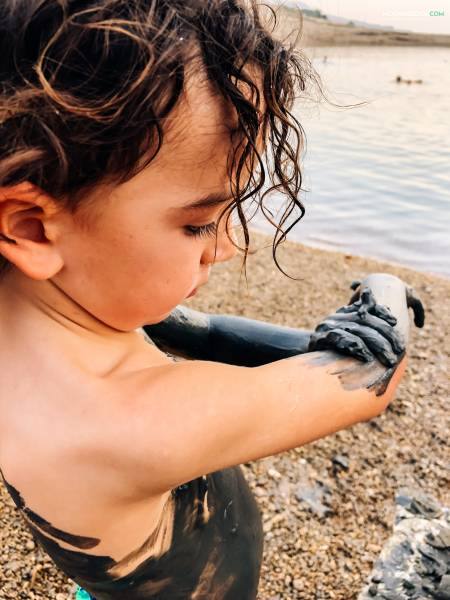Visitar Mar Muerto con niños