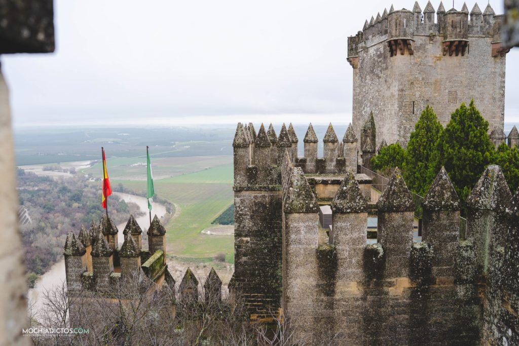 Vistas al rio guadalquivir desde el castillo de Almodovar