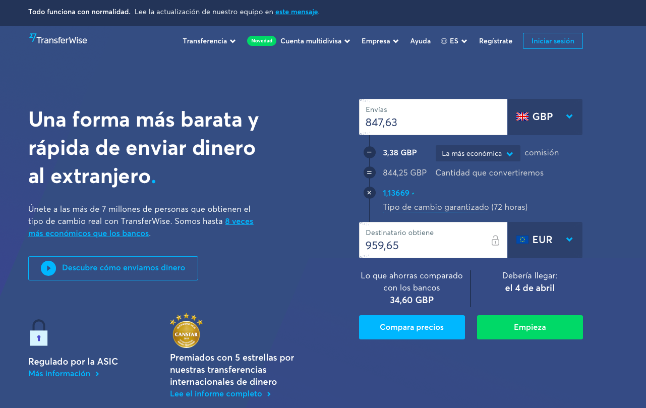 azimo vs transferwise