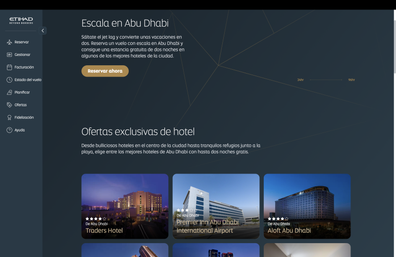 como conseguir escala gratis en Abu Dhabi con etihad experiencia