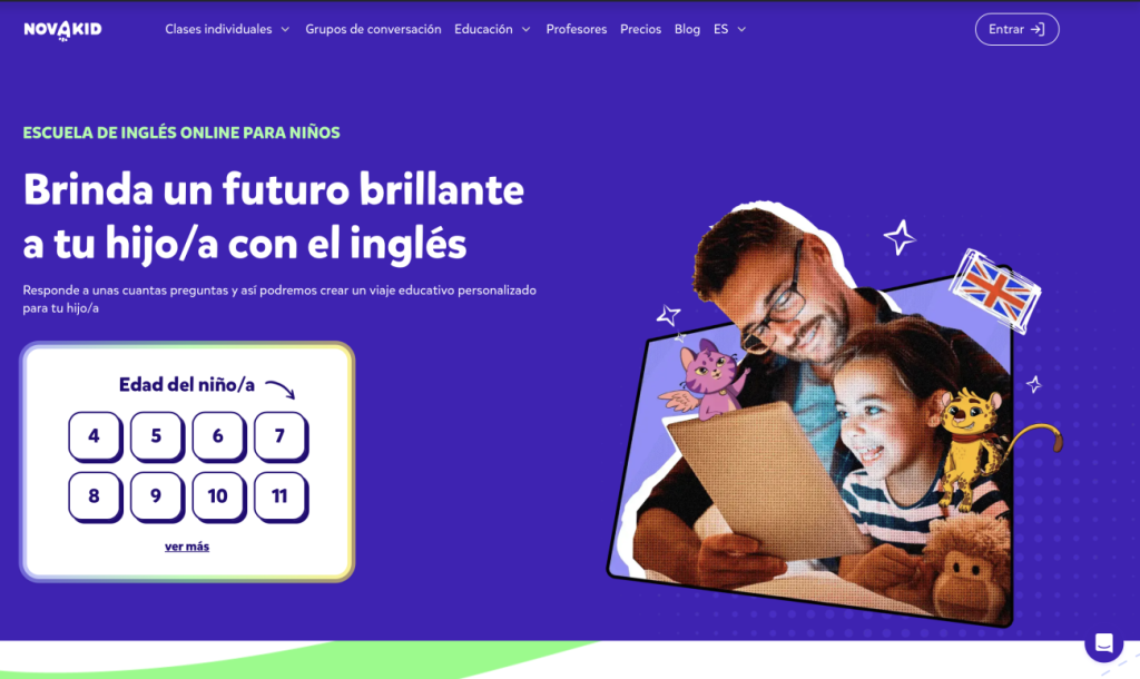 como funciona Novakid