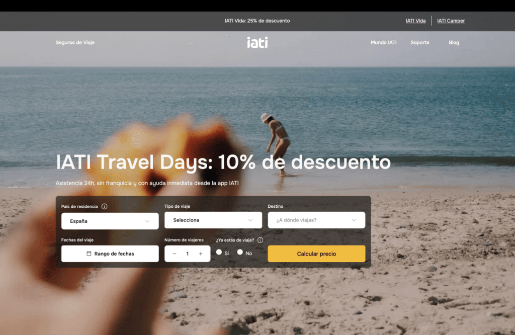 descuento iati 10 travel days