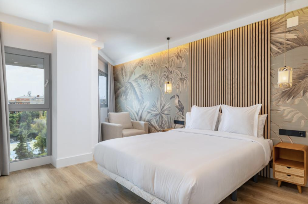 hostales con cocina madrid