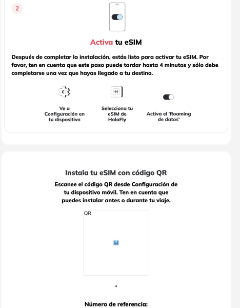 activar eSIM Holafly desde el móvil – opiniones reales y fiables