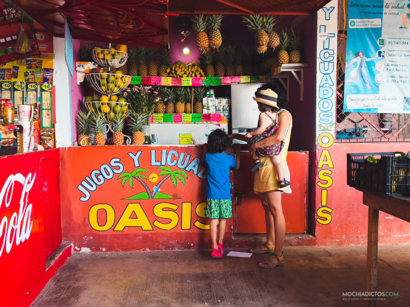 mejor sitio de zumos en bacalar