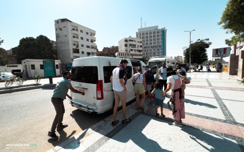 punto recogida crucero nilo asuan