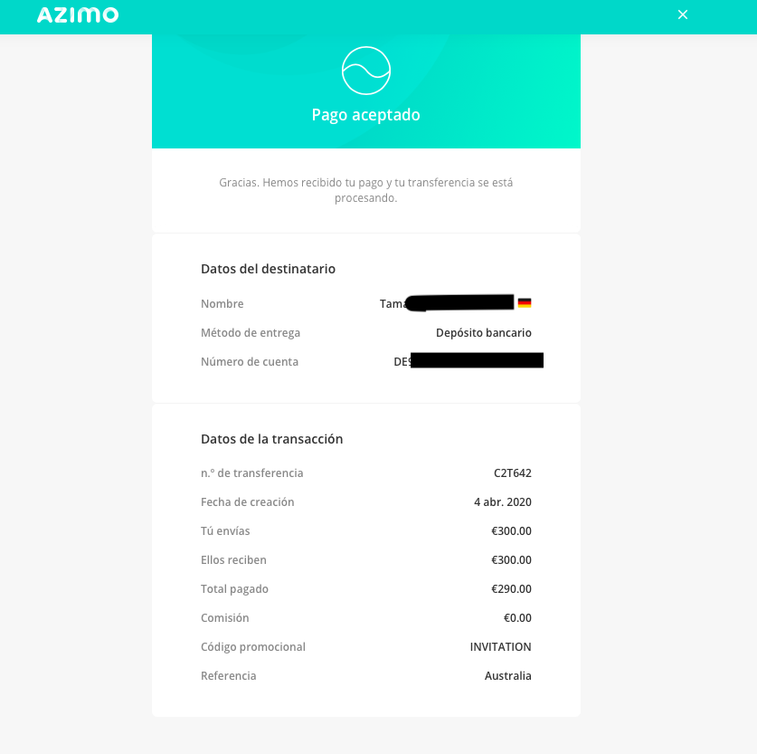 review azimo