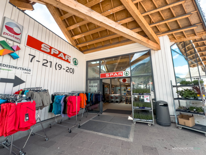 supermercado en aurland cerca de flam