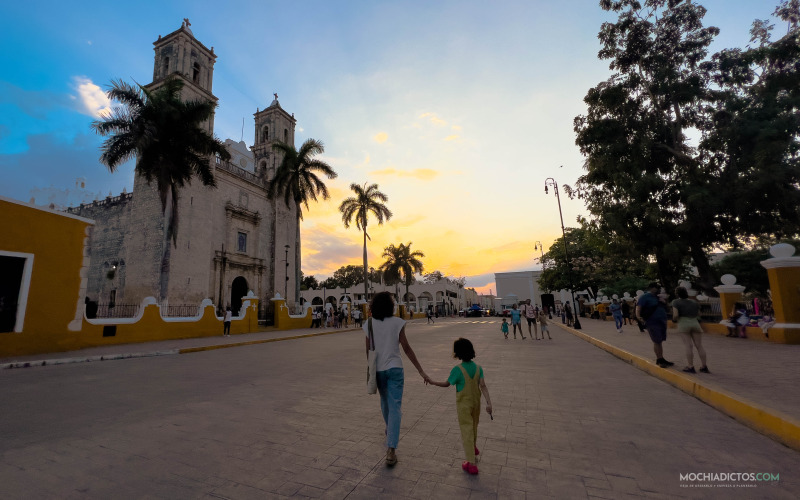 valladolid Mexico con niños
