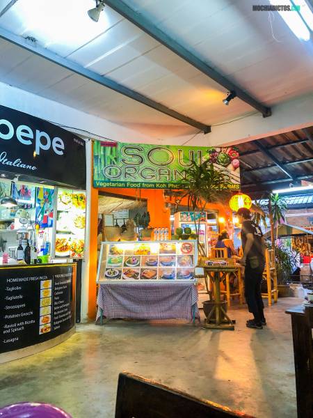 vegetariano en Koh Phangan